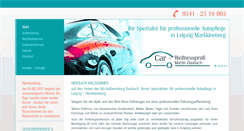 Desktop Screenshot of car-wellnessprofi.de